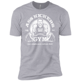 T-Shirts Heather Grey / YXS Ass Kickers Gym Boys Premium T-Shirt
