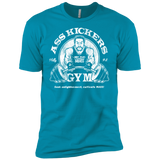 T-Shirts Turquoise / YXS Ass Kickers Gym Boys Premium T-Shirt