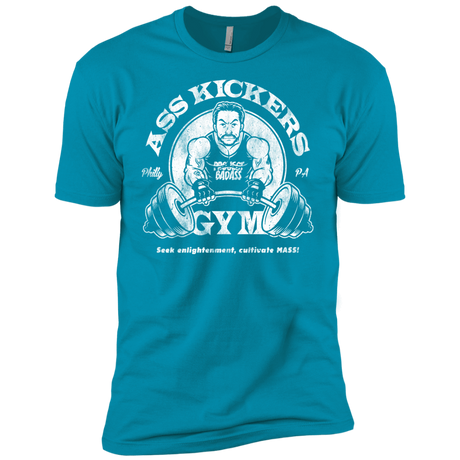 T-Shirts Turquoise / YXS Ass Kickers Gym Boys Premium T-Shirt