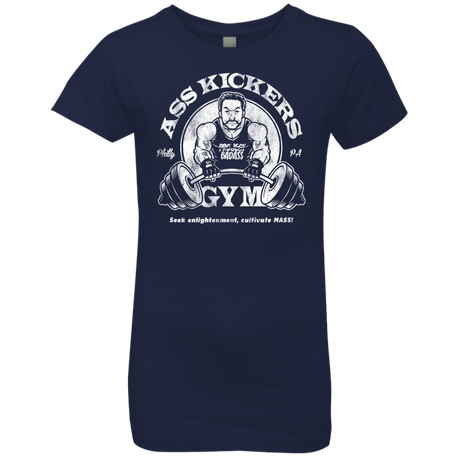 T-Shirts Midnight Navy / YXS Ass Kickers Gym Girls Premium T-Shirt