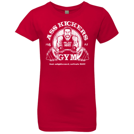 T-Shirts Red / YXS Ass Kickers Gym Girls Premium T-Shirt