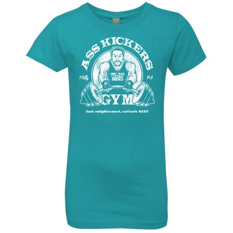 T-Shirts Tahiti Blue / YXS Ass Kickers Gym Girls Premium T-Shirt
