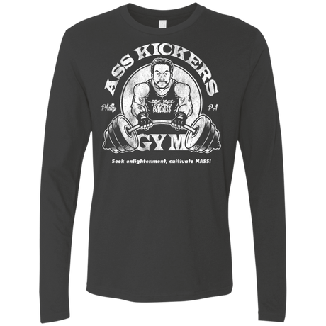 T-Shirts Heavy Metal / Small Ass Kickers Gym Men's Premium Long Sleeve