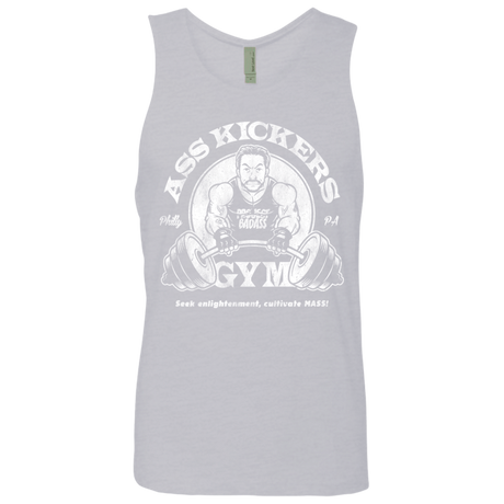T-Shirts Heather Grey / Small Ass Kickers Gym Men's Premium Tank Top
