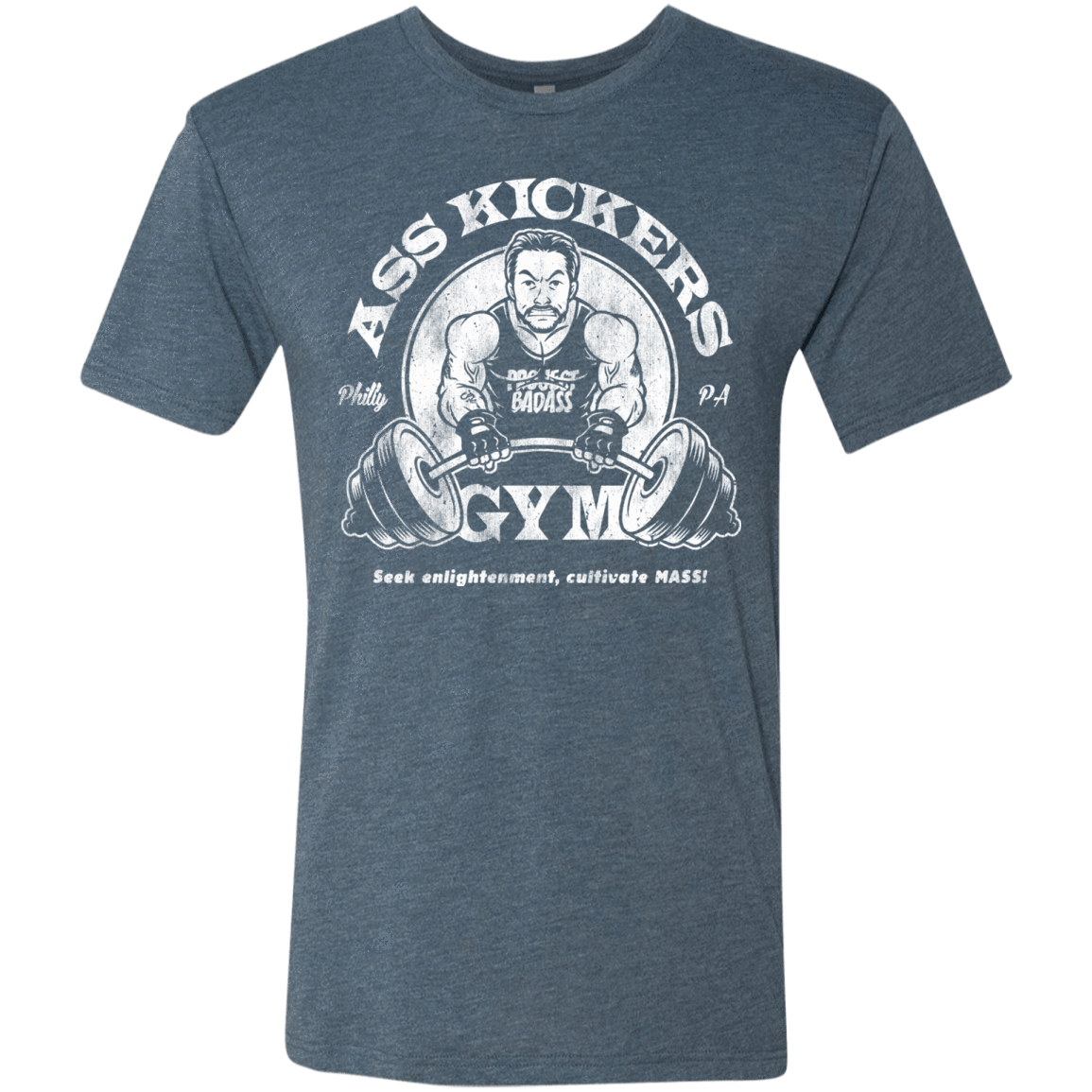 T-Shirts Indigo / Small Ass Kickers Gym Men's Triblend T-Shirt