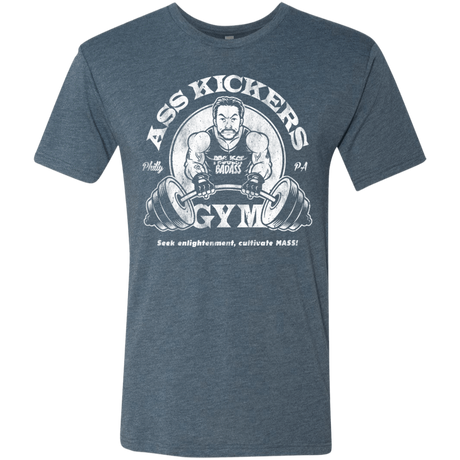 T-Shirts Indigo / Small Ass Kickers Gym Men's Triblend T-Shirt