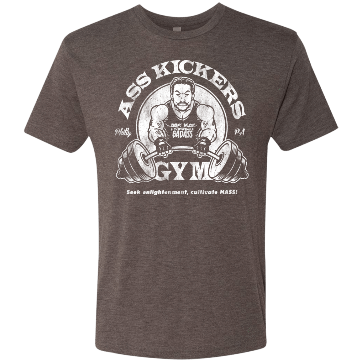 T-Shirts Macchiato / Small Ass Kickers Gym Men's Triblend T-Shirt