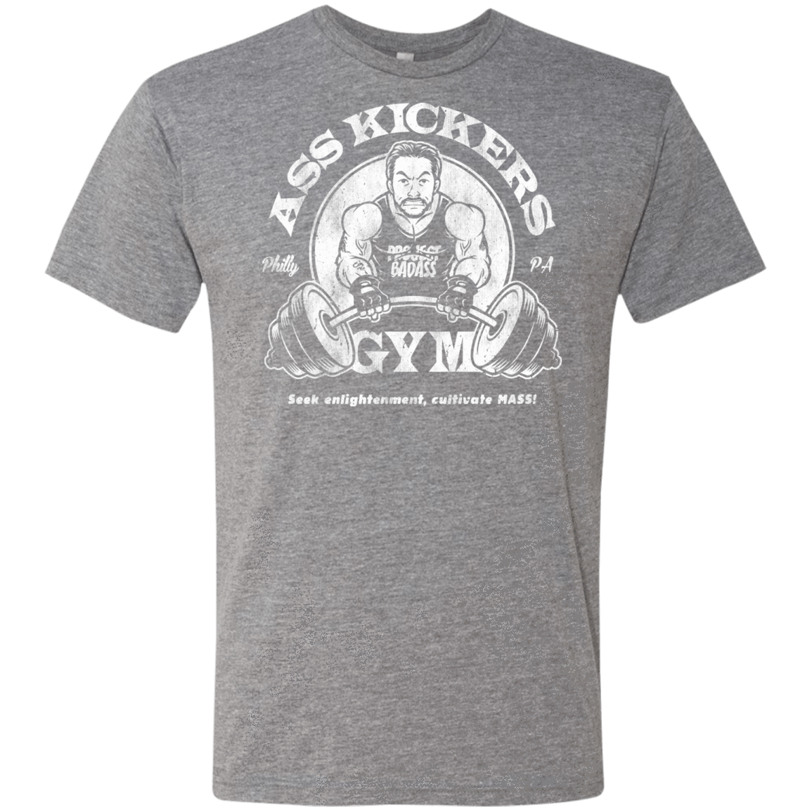 T-Shirts Premium Heather / Small Ass Kickers Gym Men's Triblend T-Shirt