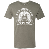 T-Shirts Venetian Grey / Small Ass Kickers Gym Men's Triblend T-Shirt