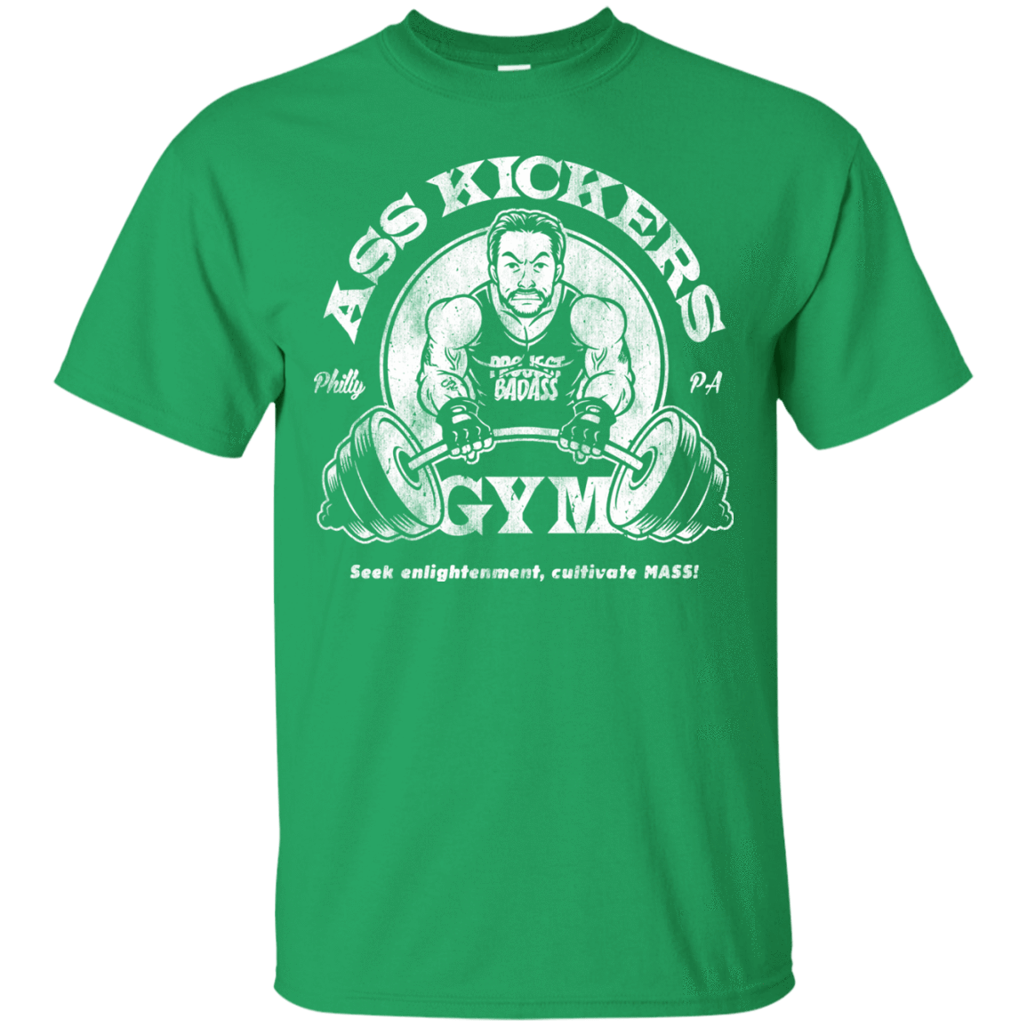T-Shirts Irish Green / Small Ass Kickers Gym T-Shirt