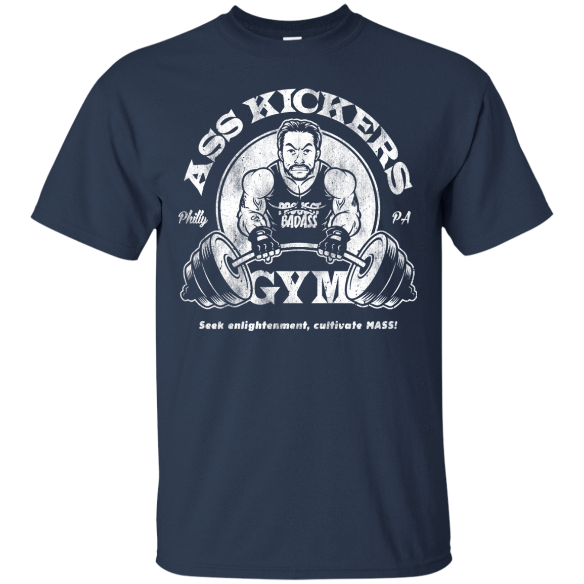 T-Shirts Navy / Small Ass Kickers Gym T-Shirt