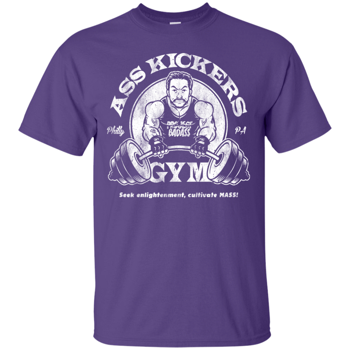 T-Shirts Purple / Small Ass Kickers Gym T-Shirt