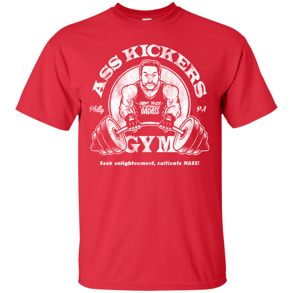 T-Shirts Red / Small Ass Kickers Gym T-Shirt