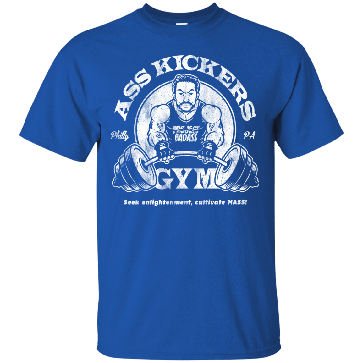 T-Shirts Royal / Small Ass Kickers Gym T-Shirt