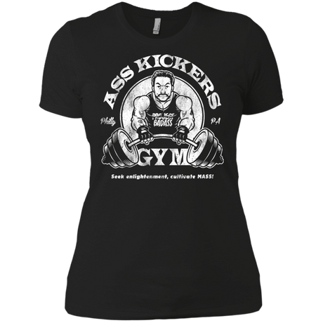 T-Shirts Black / X-Small Ass Kickers Gym Women's Premium T-Shirt