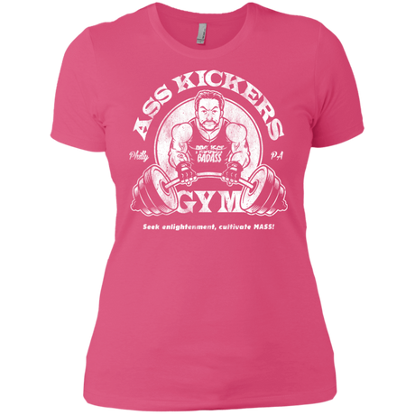 T-Shirts Hot Pink / X-Small Ass Kickers Gym Women's Premium T-Shirt