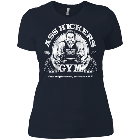 T-Shirts Midnight Navy / X-Small Ass Kickers Gym Women's Premium T-Shirt