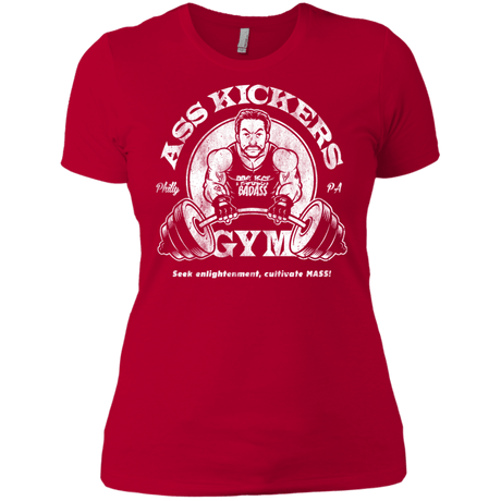 T-Shirts Red / X-Small Ass Kickers Gym Women's Premium T-Shirt