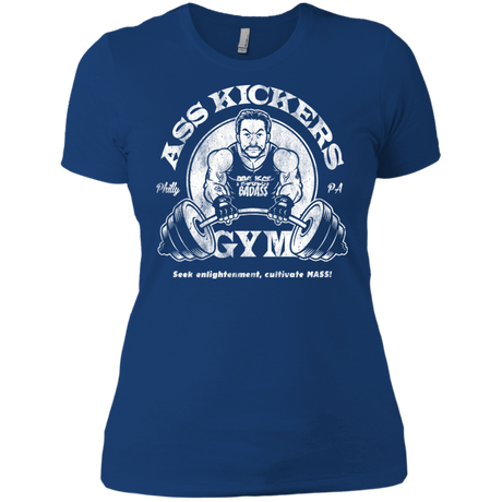 T-Shirts Royal / X-Small Ass Kickers Gym Women's Premium T-Shirt