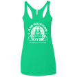 T-Shirts Envy / X-Small Ass Kickers Gym Women's Triblend Racerback Tank