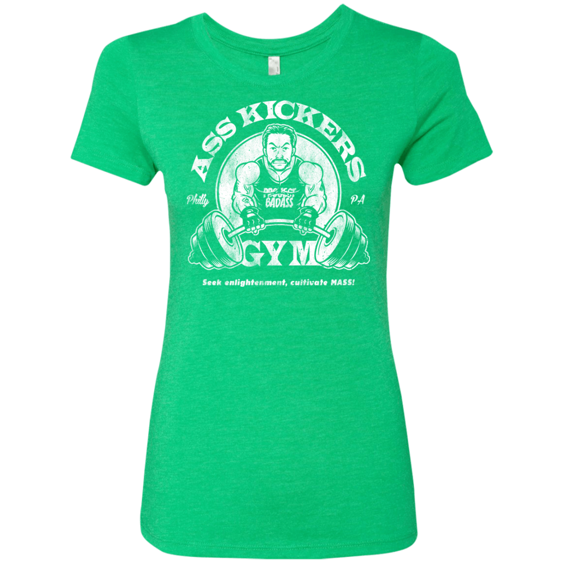 T-Shirts Envy / Small Ass Kickers Gym Women's Triblend T-Shirt