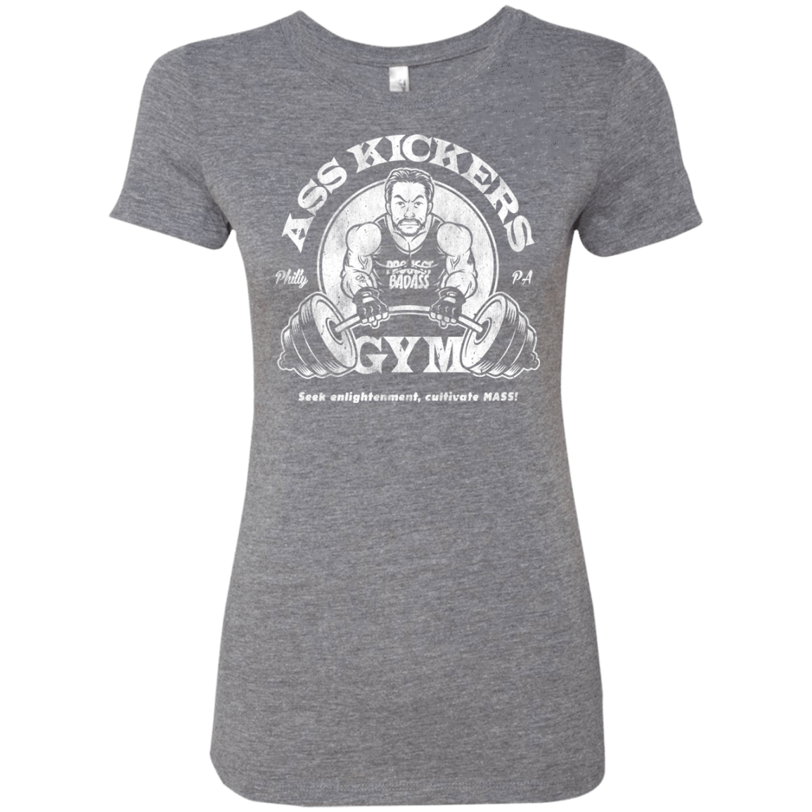 T-Shirts Premium Heather / Small Ass Kickers Gym Women's Triblend T-Shirt