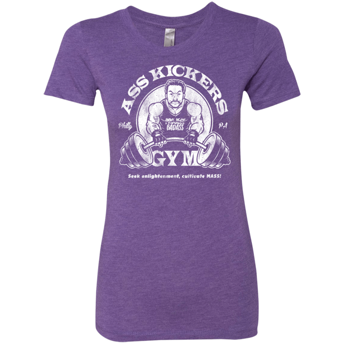 T-Shirts Purple Rush / Small Ass Kickers Gym Women's Triblend T-Shirt