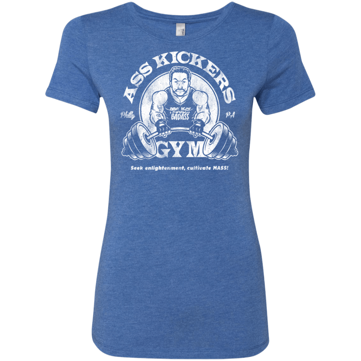 T-Shirts Vintage Royal / Small Ass Kickers Gym Women's Triblend T-Shirt