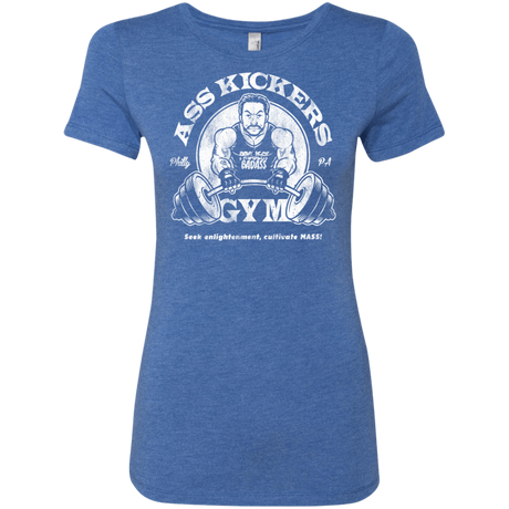 T-Shirts Vintage Royal / Small Ass Kickers Gym Women's Triblend T-Shirt