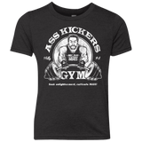 T-Shirts Vintage Black / YXS Ass Kickers Gym Youth Triblend T-Shirt