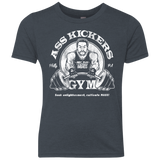 T-Shirts Vintage Navy / YXS Ass Kickers Gym Youth Triblend T-Shirt