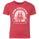T-Shirts Vintage Red / YXS Ass Kickers Gym Youth Triblend T-Shirt