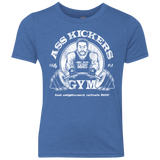 T-Shirts Vintage Royal / YXS Ass Kickers Gym Youth Triblend T-Shirt