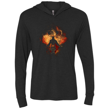 T-Shirts Vintage Black / X-Small ASSASSIN ART Triblend Long Sleeve Hoodie Tee