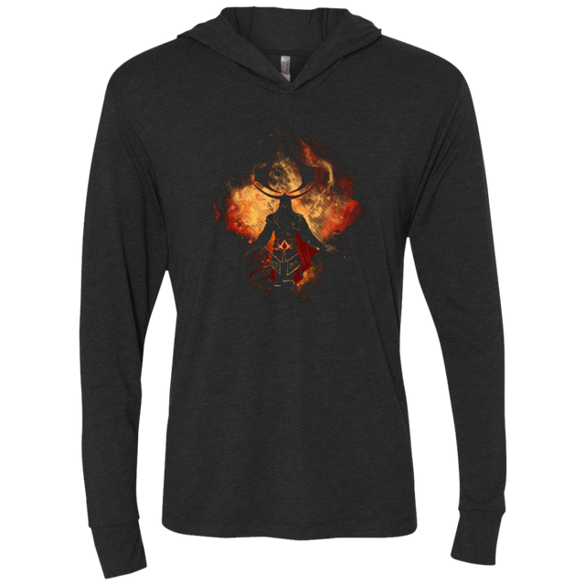 T-Shirts Vintage Black / X-Small ASSASSIN ART Triblend Long Sleeve Hoodie Tee