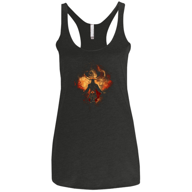 T-Shirts Vintage Black / X-Small ASSASSIN ART Women's Triblend Racerback Tank