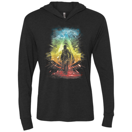 T-Shirts Vintage Black / X-Small Assassin's Storm Triblend Long Sleeve Hoodie Tee