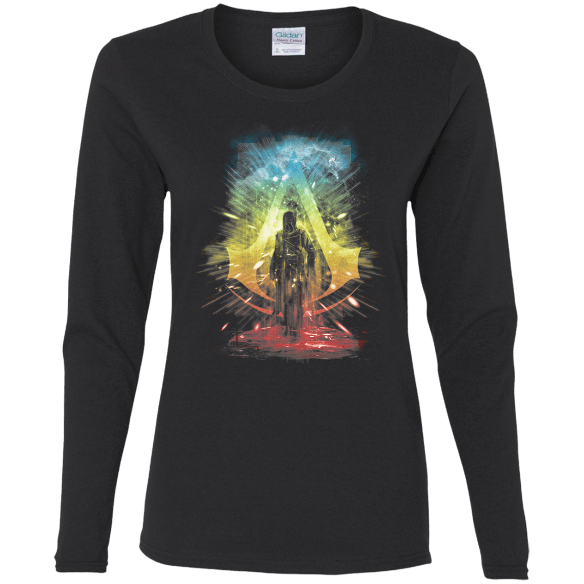 T-Shirts Black / S Assassin's Storm Women's Long Sleeve T-Shirt