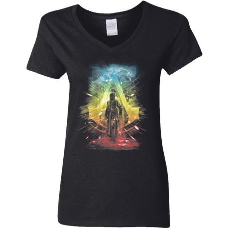 T-Shirts Black / S Assassin's Storm Women's V-Neck T-Shirt