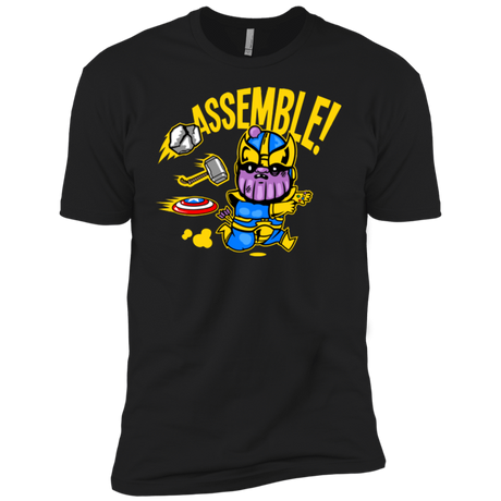 T-Shirts Black / YXS Assemble Boys Premium T-Shirt