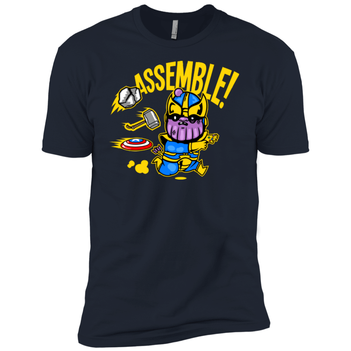 T-Shirts Midnight Navy / YXS Assemble Boys Premium T-Shirt