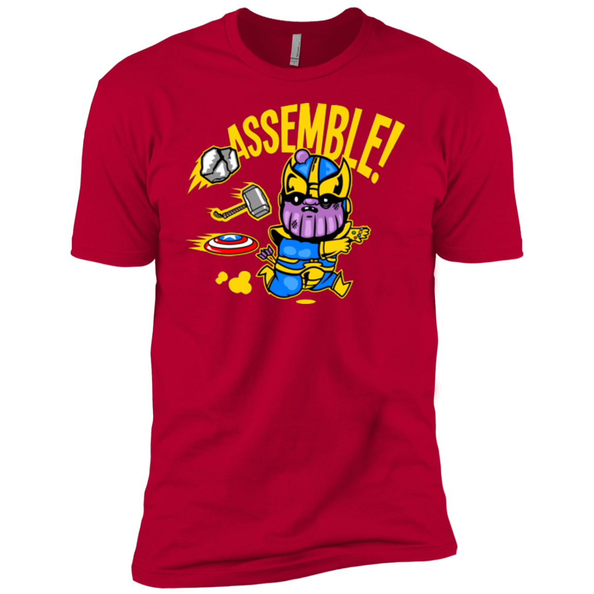 T-Shirts Red / YXS Assemble Boys Premium T-Shirt