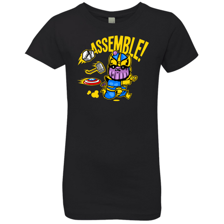 T-Shirts Black / YXS Assemble Girls Premium T-Shirt