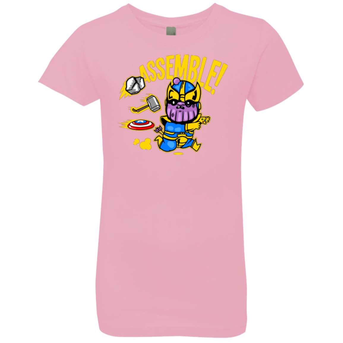 T-Shirts Light Pink / YXS Assemble Girls Premium T-Shirt