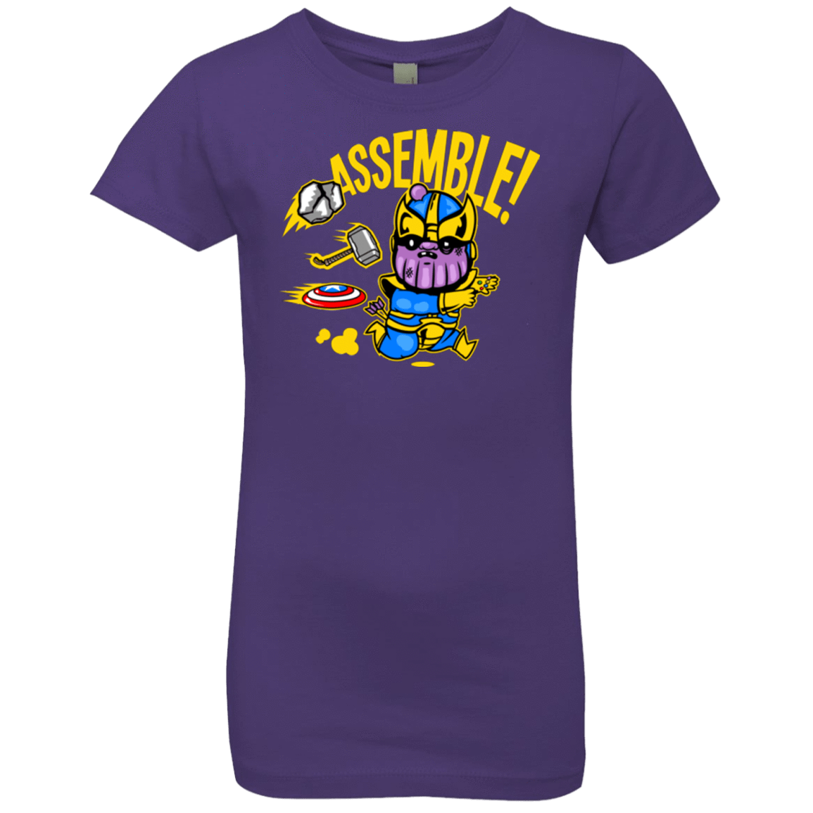 T-Shirts Purple Rush / YXS Assemble Girls Premium T-Shirt