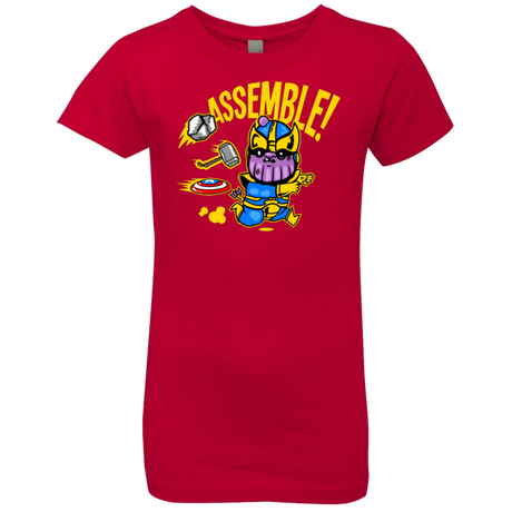 T-Shirts Red / YXS Assemble Girls Premium T-Shirt