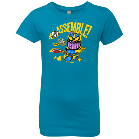 T-Shirts Turquoise / YXS Assemble Girls Premium T-Shirt