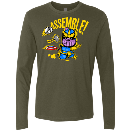 T-Shirts Military Green / Small Assemble Men's Premium Long Sleeve