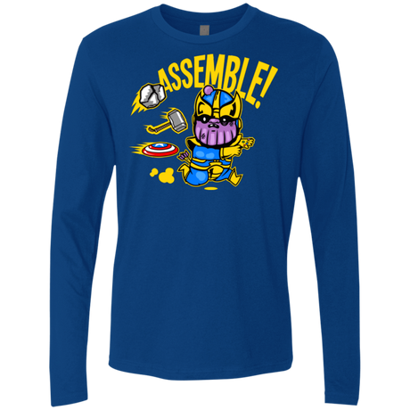 T-Shirts Royal / Small Assemble Men's Premium Long Sleeve