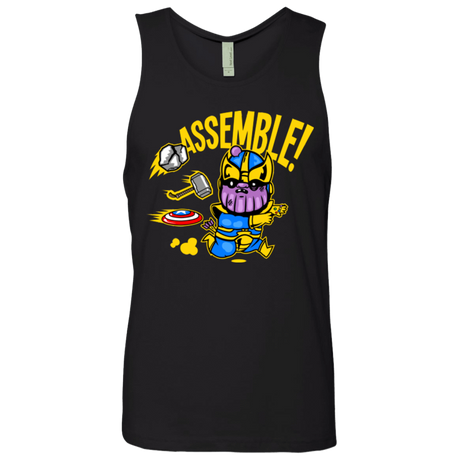 T-Shirts Black / Small Assemble Men's Premium Tank Top